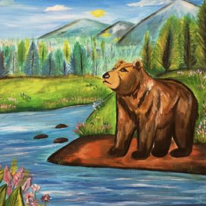 Bear by the River